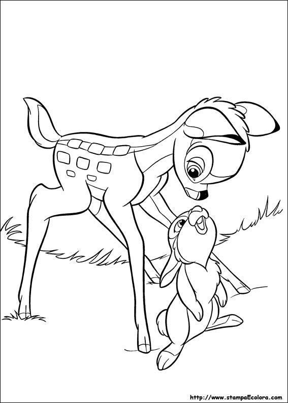 Disegni Bambi 2